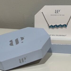 Blue Ice Crystal Necklace by BP